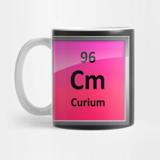 Curium Periodic Table Element Symbol Mug